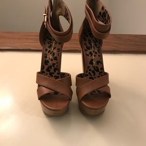 Jessica Simpson platform sandals